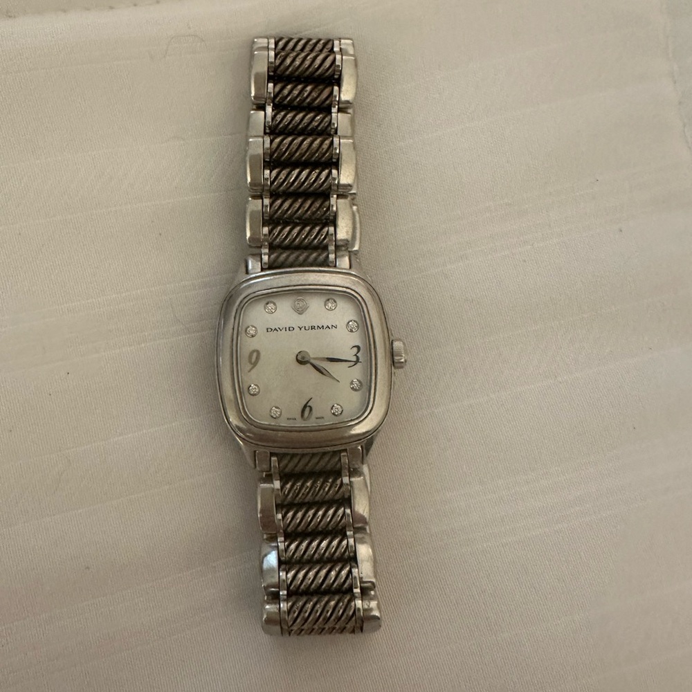 David Yurman Silver Watch